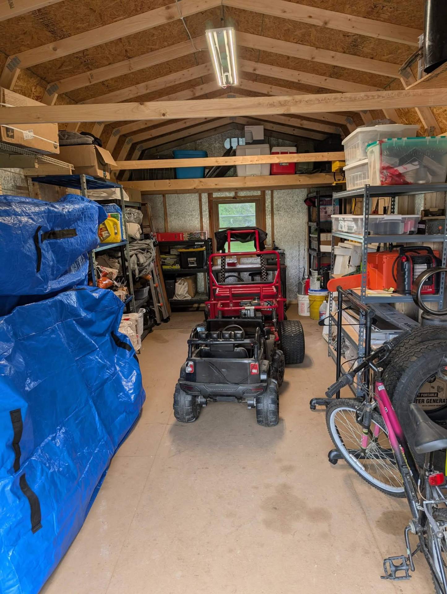 Garage doorway before and after - after